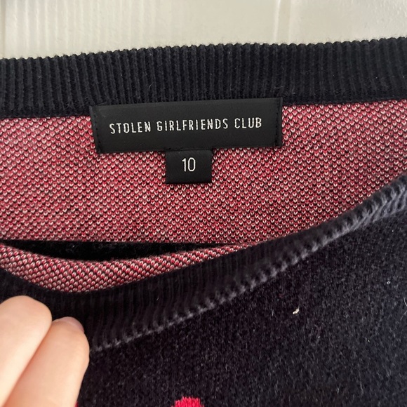 Stolen Girlfriends Club Guilty One Sweater Top - Picture 4 of 11